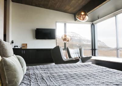 A suite room in the hotel Glacier Lagoon