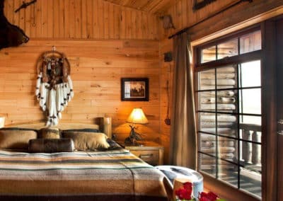 Inside a continental suite in the hotel Rangá