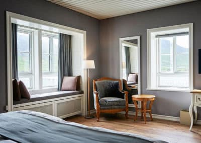 A deluxe room in the hotel Sigló