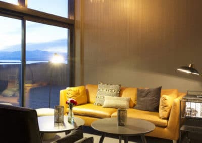 A snug corner in the hotel Höfn